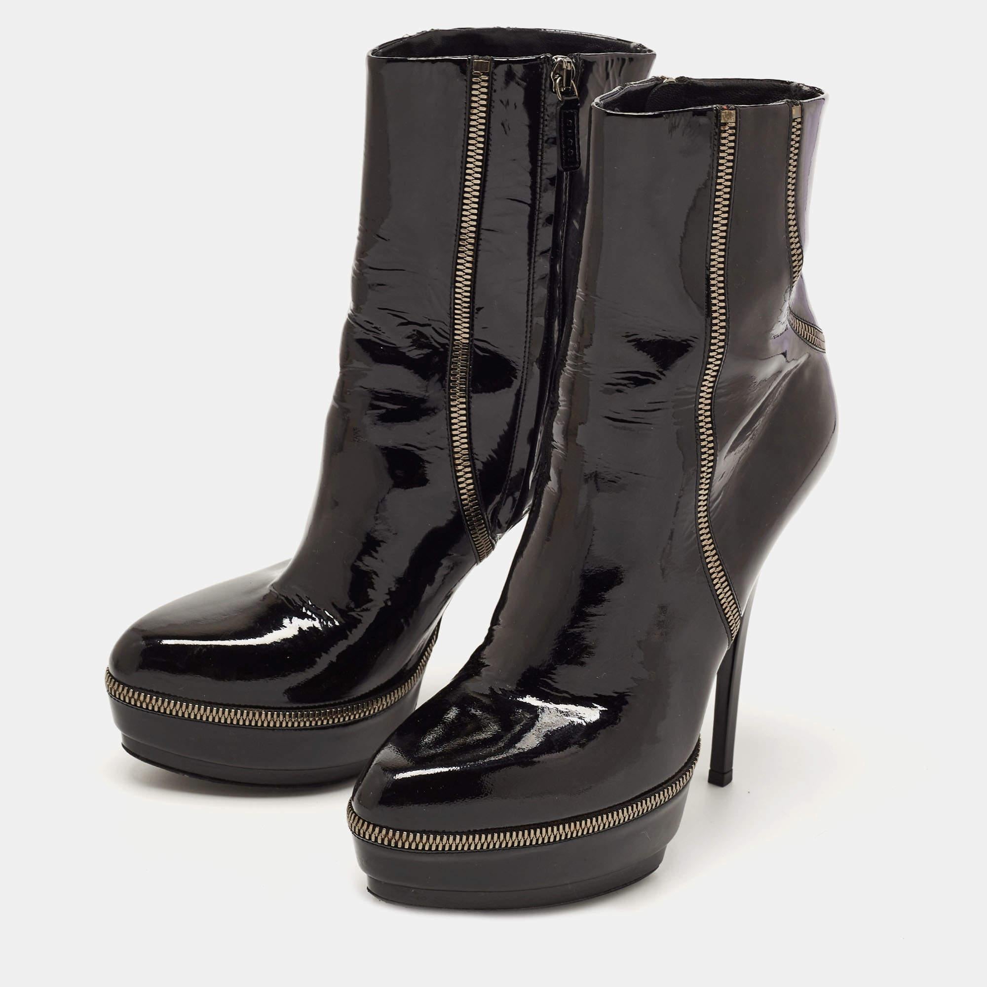 Boots are an essential part of your wardrobe, and these boots, crafted from top-quality materials, are a fine choice. Offering the best of comfort and style, this sturdy-soled pair would be great with a dress for a casual day out!

Includes: