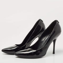 Gucci Black Patent Pointed Toe Pumps Size 39