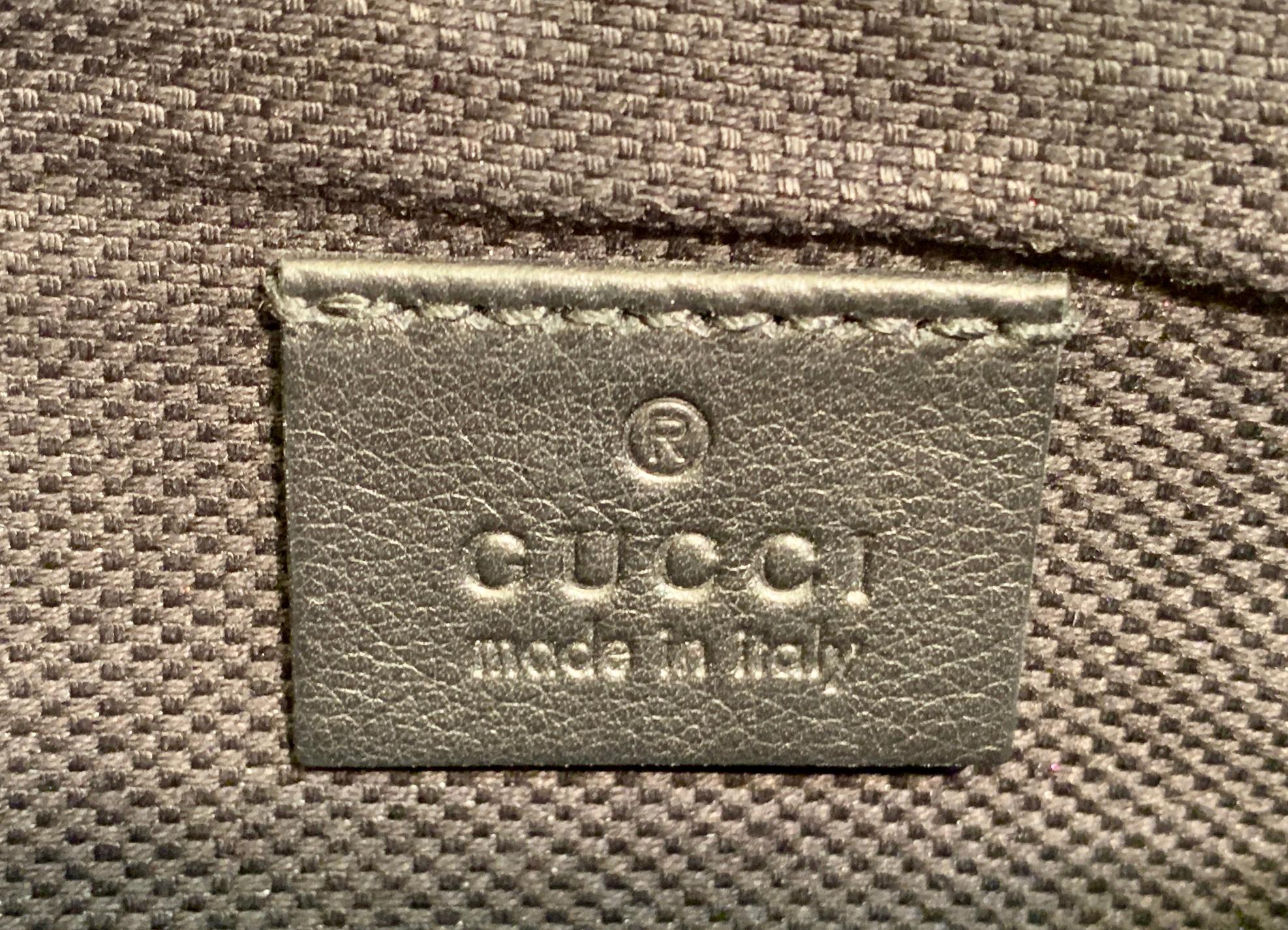 GUCCI Black Patent Shearling Large Soho Cellarius Mouton Chain Tote Soft Purse 3