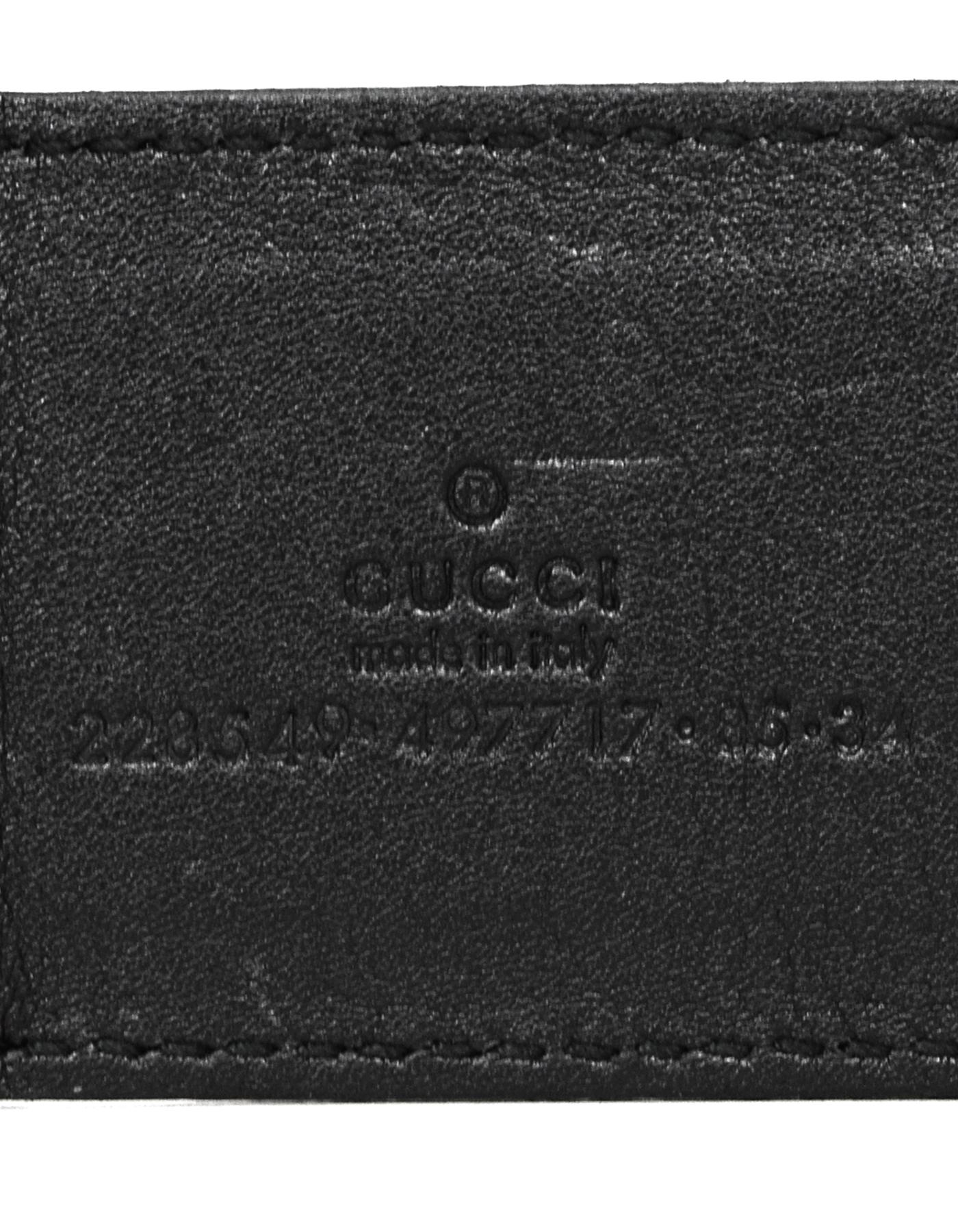 Gucci Black Patent Wrap Belt sz 34 rt $750 3
