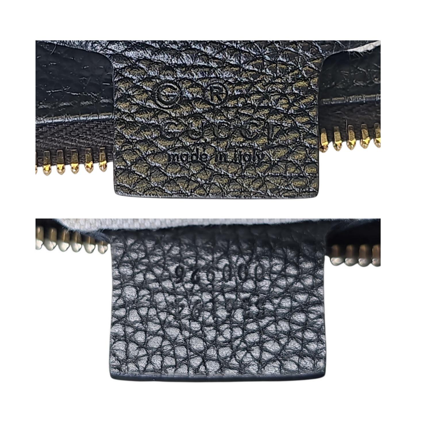 Gucci Black Pebbled Calfskin Large Soho Tassel Shoulder Bag For Sale 3