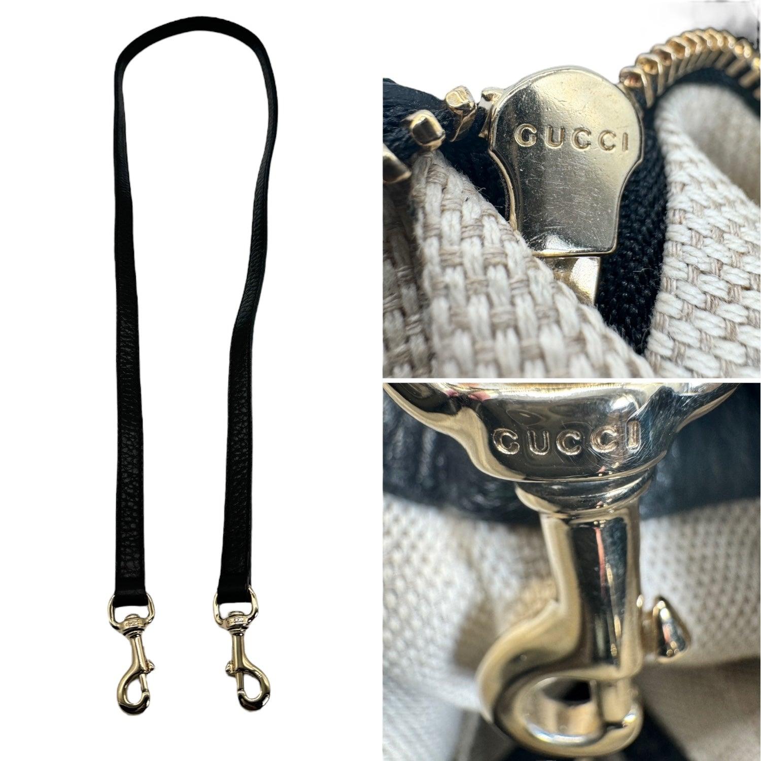 Gucci Black Pebbled Calfskin Small Soho Hobo 6