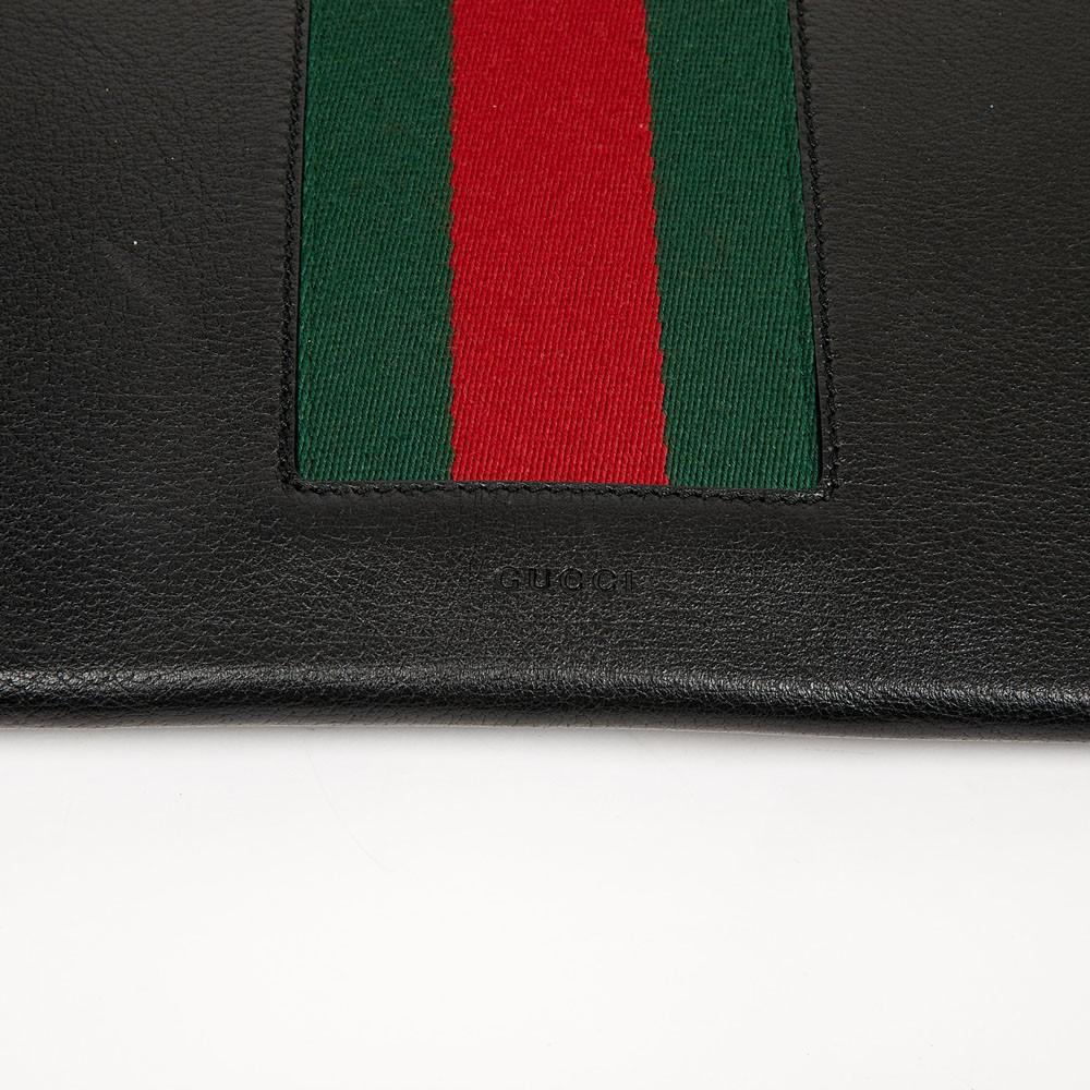 Women's or Men's Gucci Black Pouch with Butterfly