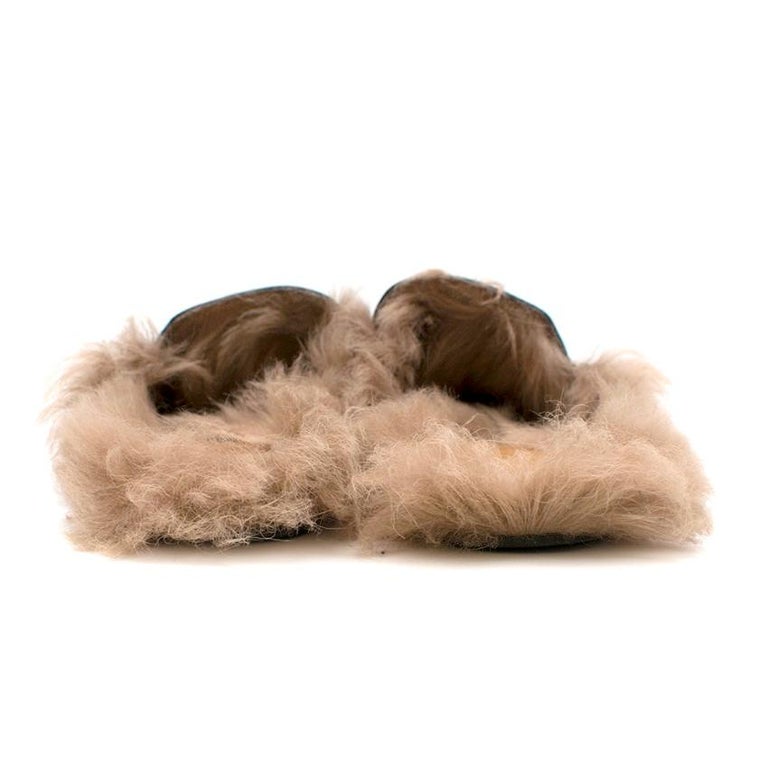 princetown fur lined mule