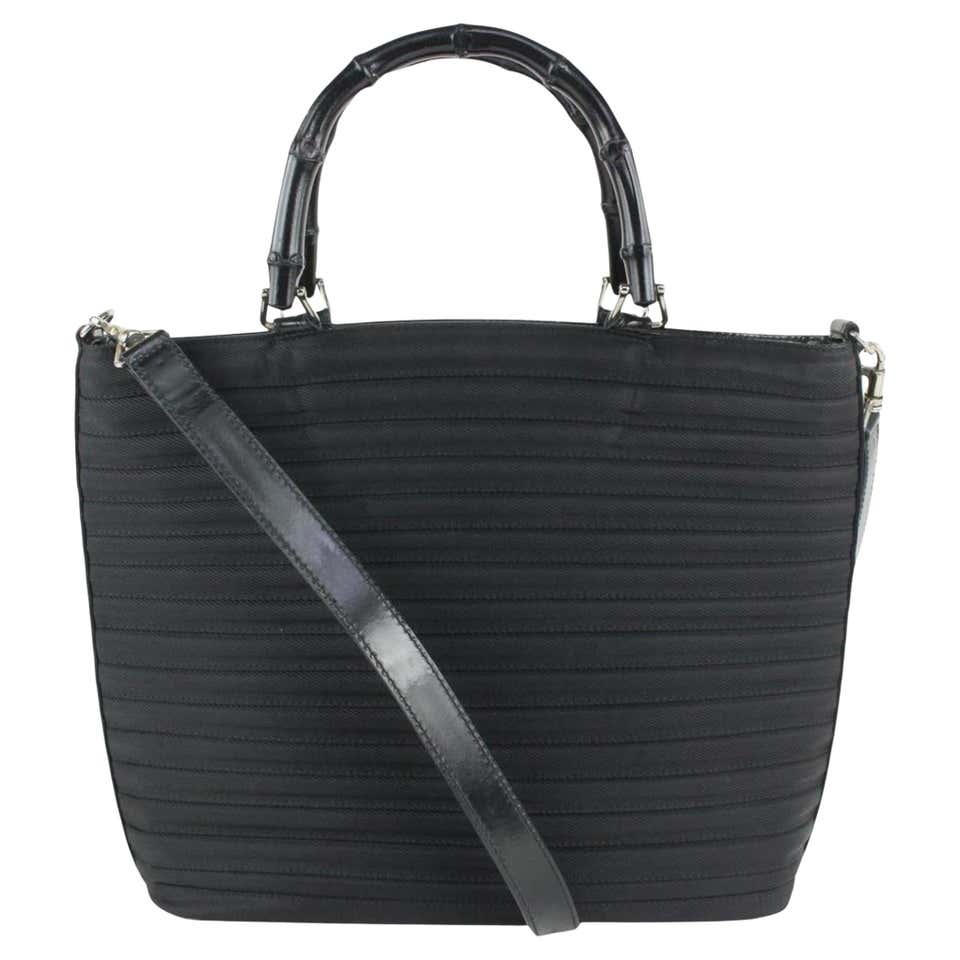 Gucci Tote With Bamboo Handles - For Sale on 1stDibs