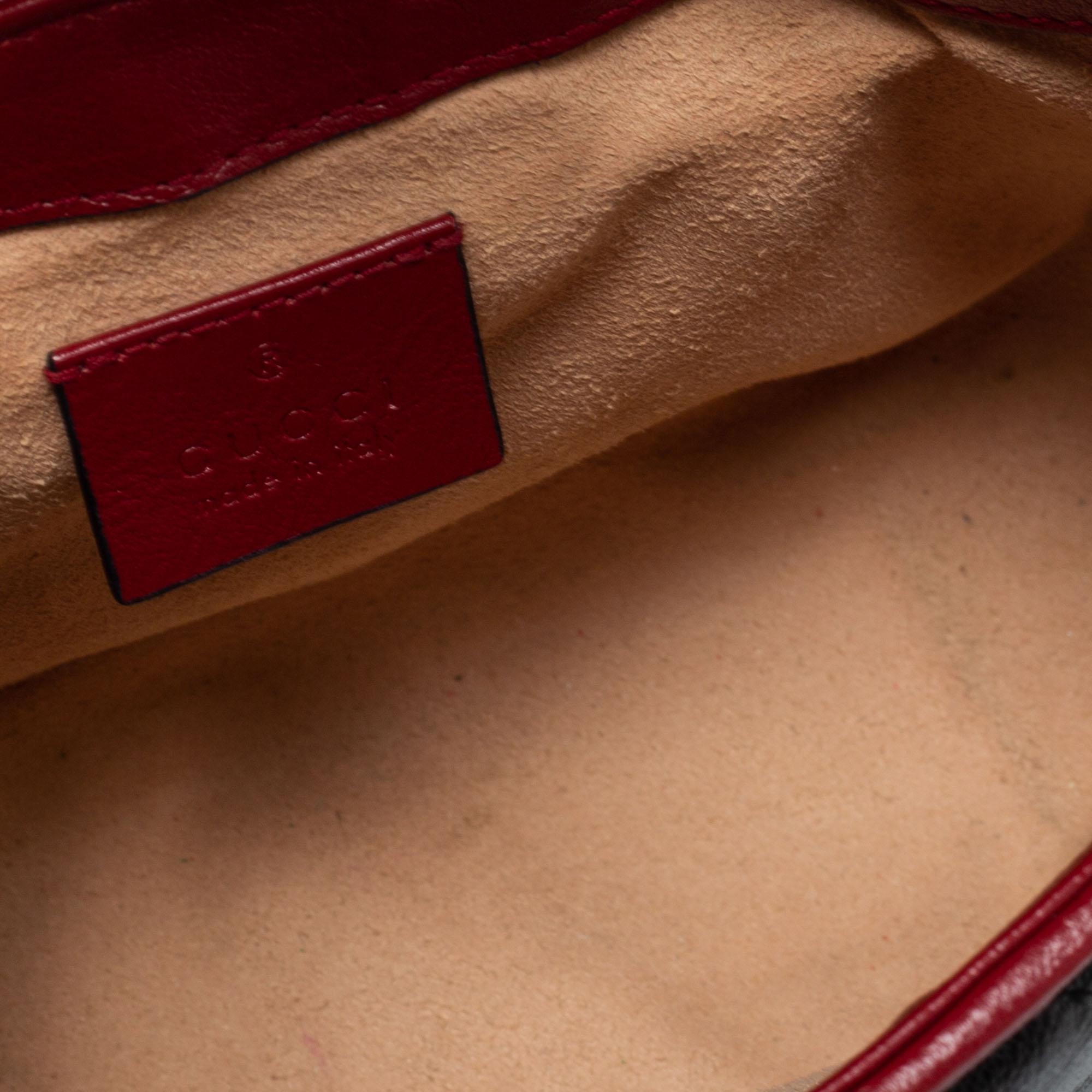 black and red gucci bag