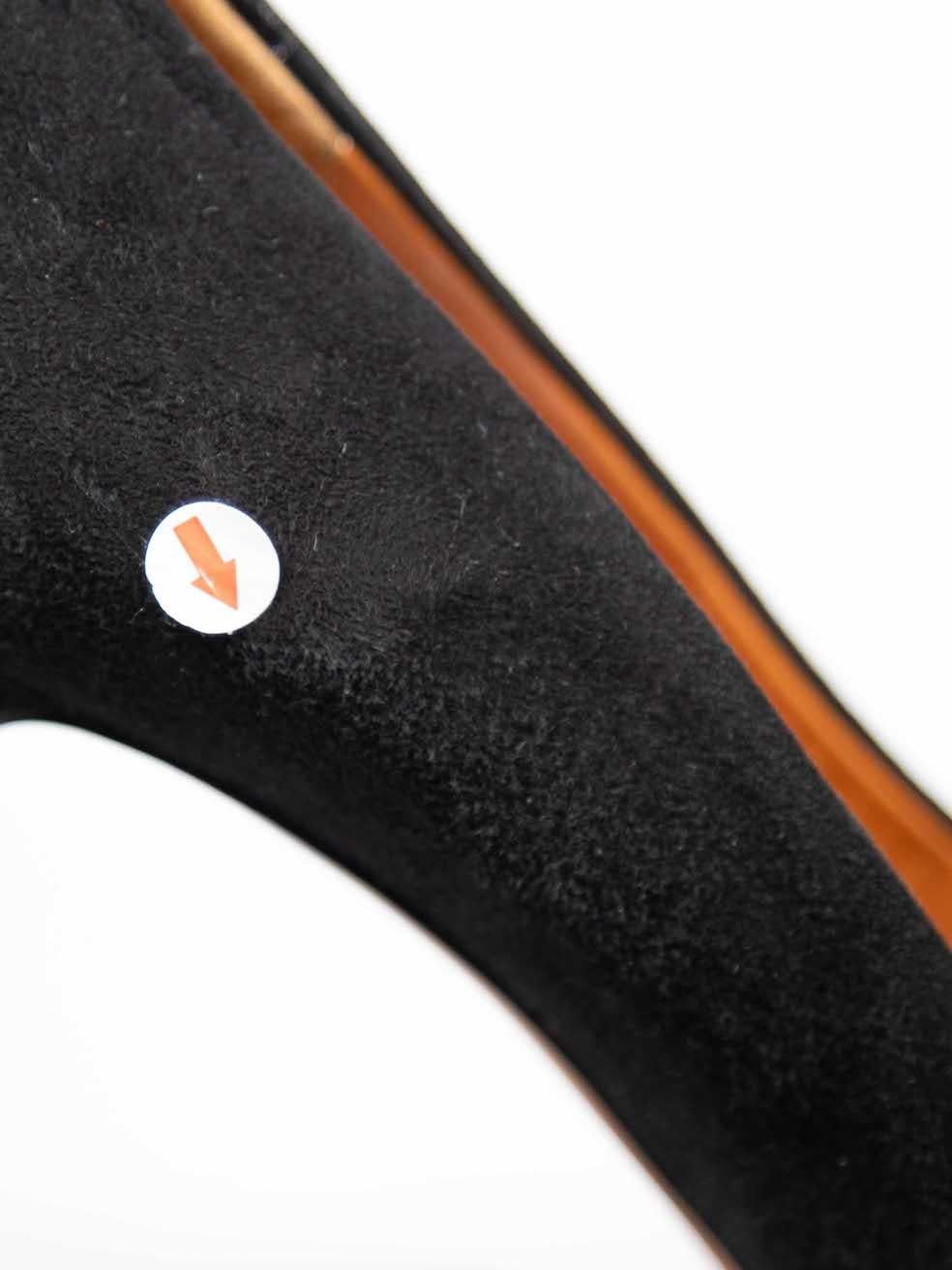 Gucci escarpins noirs à bout rond taille IT 38,5 en vente 2