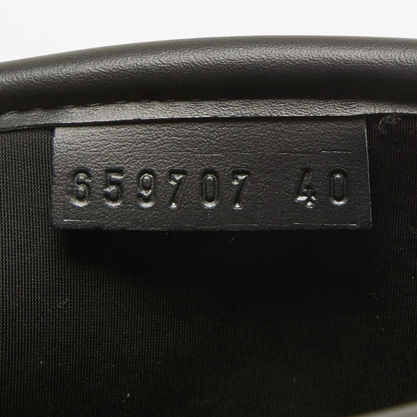 Gucci Black Rubber Horsebit Rain Boots Size 40 For Sale 3