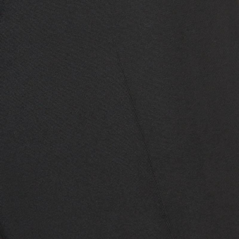 Gucci Pantaloni da abito in misto lana con finiture in raso nero XS In condizioni buone in vendita a Dubai, Al Qouz 2