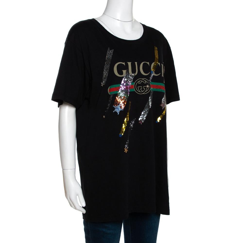 Gucci shooting stars hotsell t shirt
