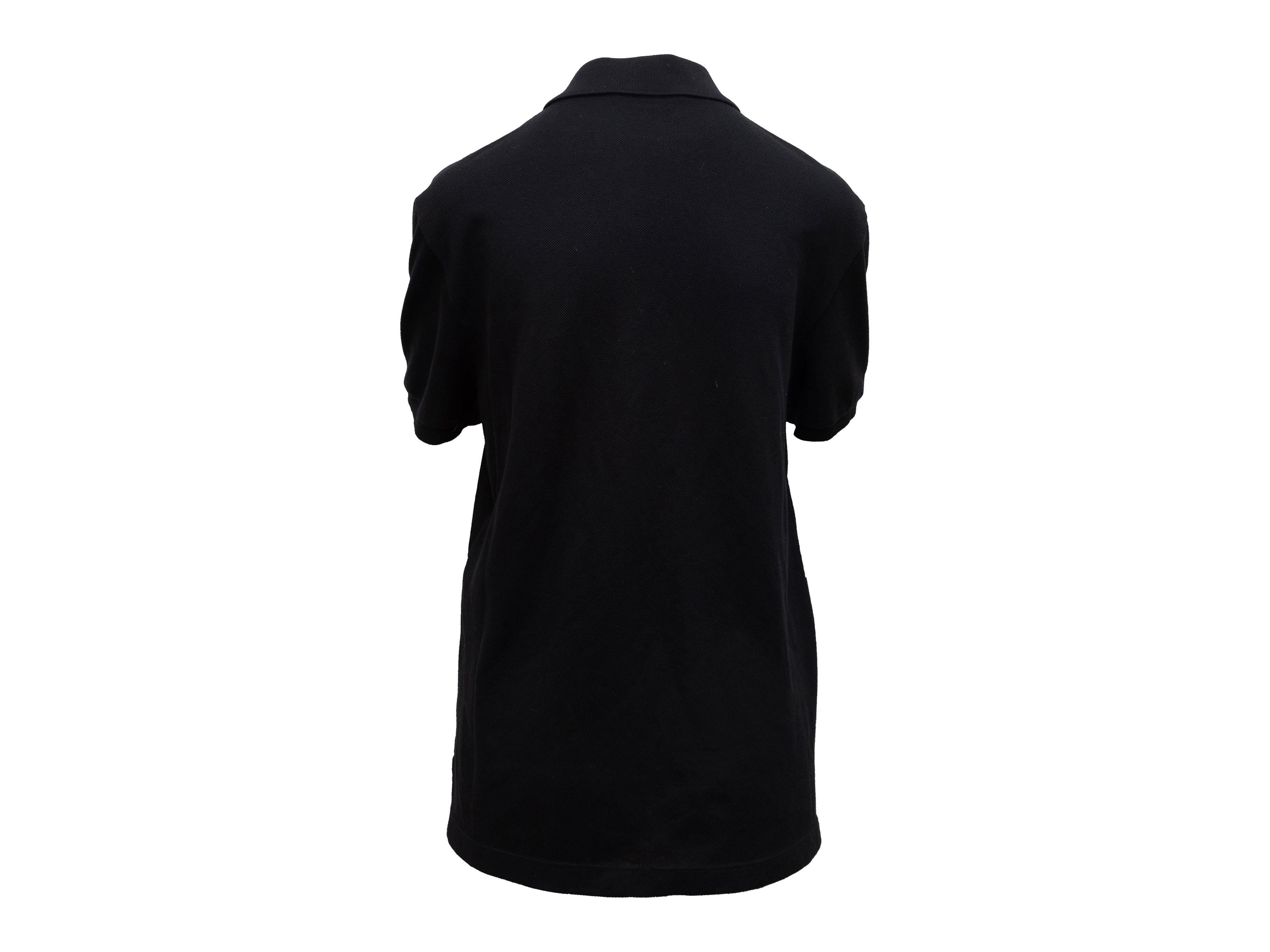 Gucci Black Short Sleeve Polo Shirt 2