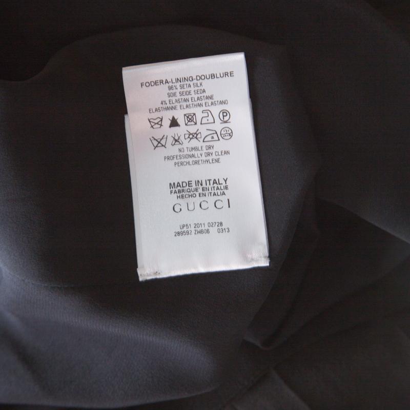 gucci black skirt