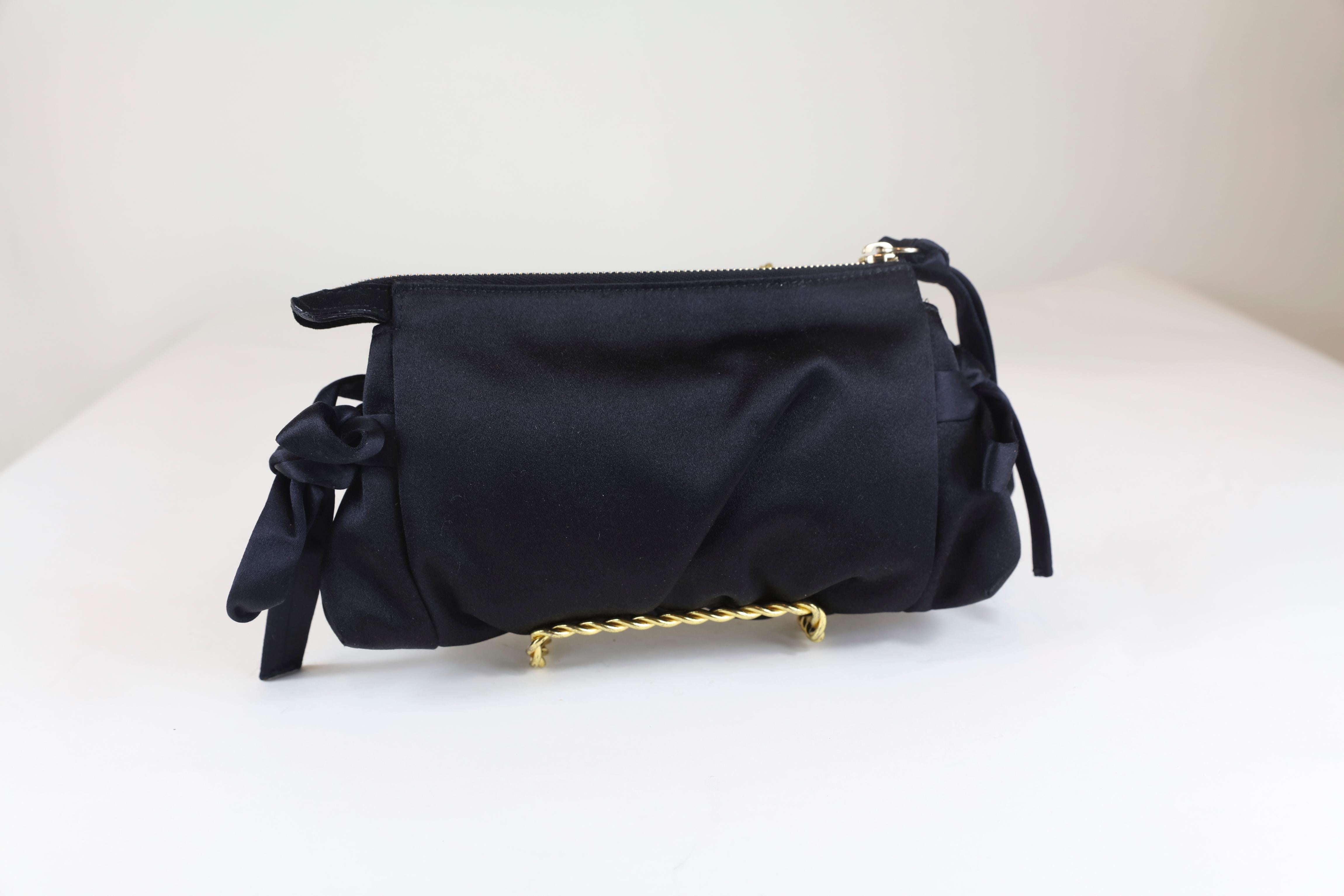 Black clutch that will go with just about anything! 
10
