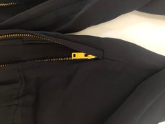 Gucci black silk pants