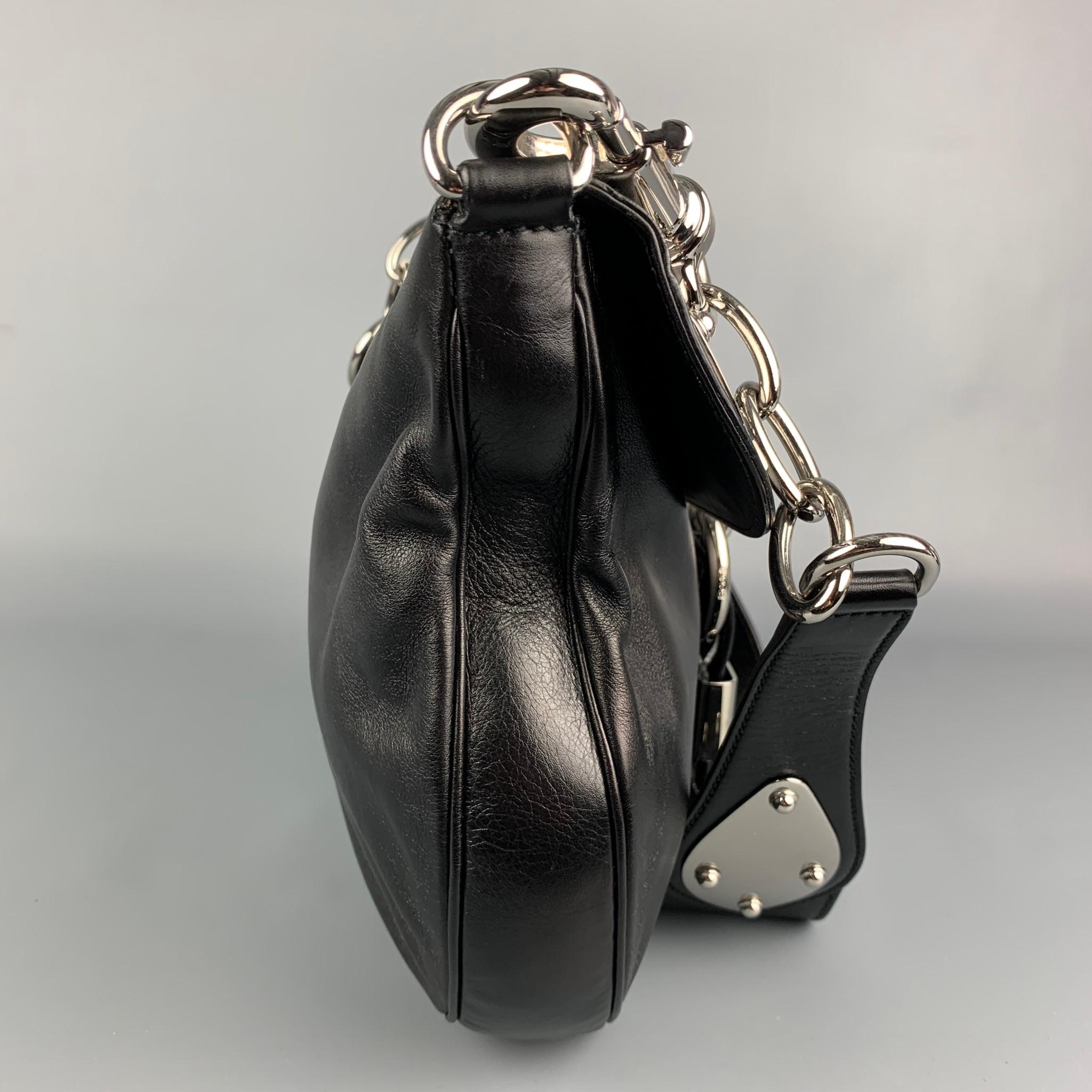 silver leather handbags