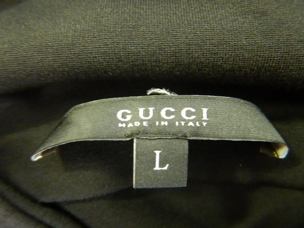 Gucci Black Sleeveless Rayon Dress 6