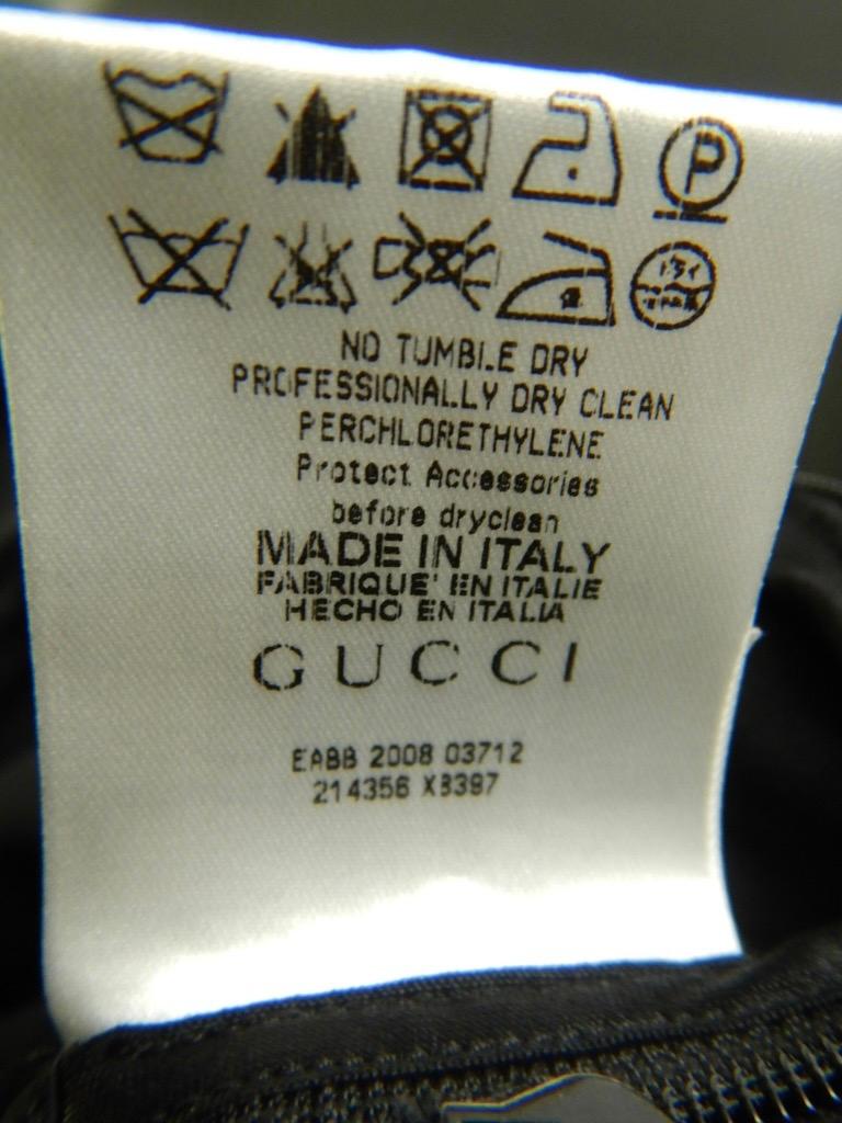 Gucci Black Sleeveless Rayon Dress 7