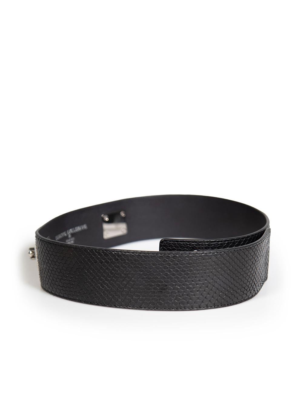 CONDITION is Very good. Minimal wear to the belt is evident. Minimal wear to the front is seen with an indent under the silver detailing on this used Gucci designer resale item. This item comes with an original dust bag.
 
 
 
 Details
 
 
 Europe
