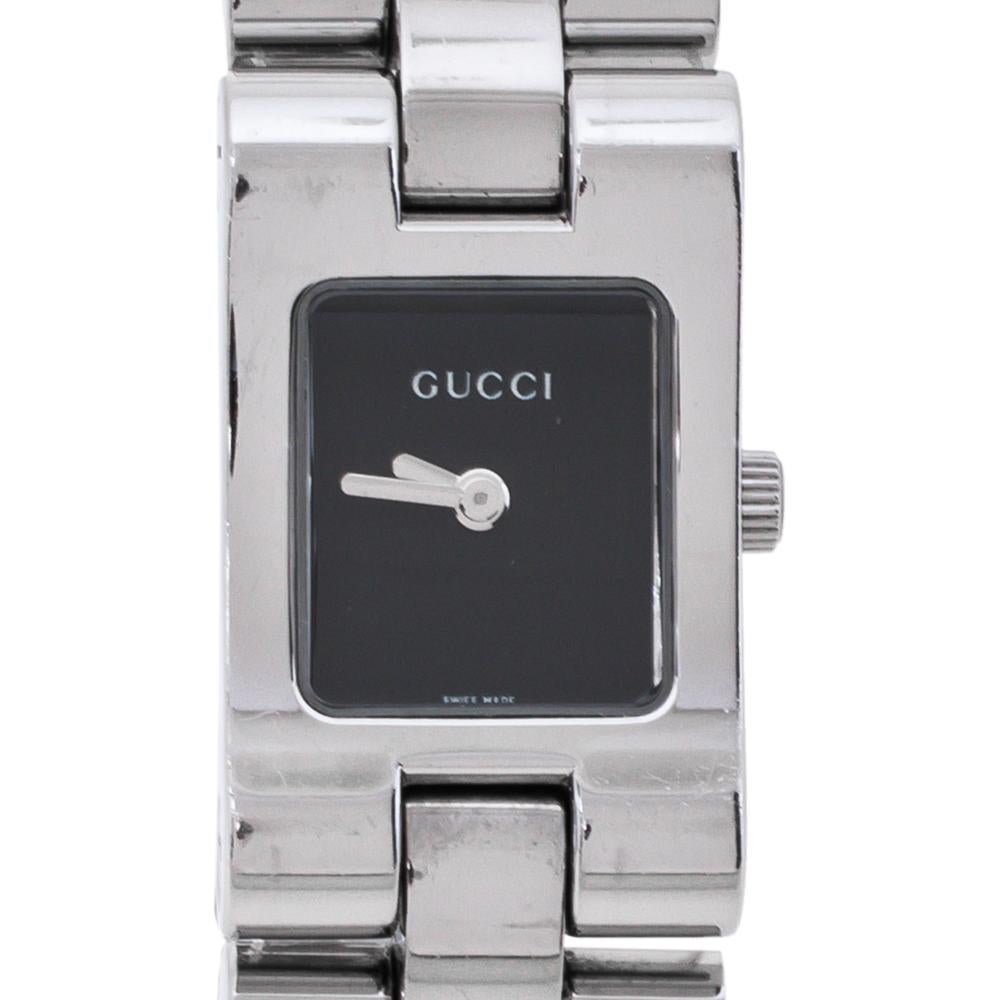 gucci stainless steel back