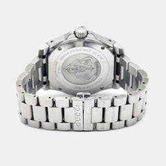 Reloj de pulsera para hombre Gucci Black Stainless Steel Dive YA136301 40 mm