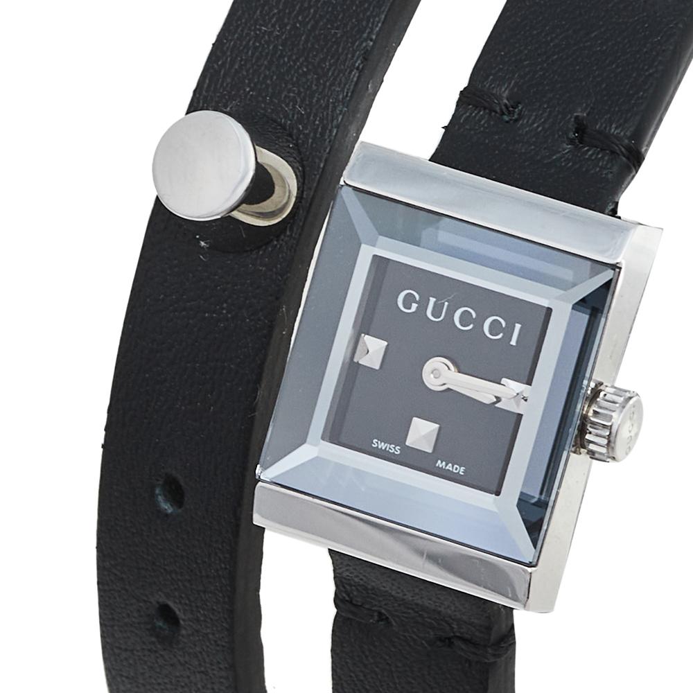 black gucci watch women's