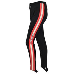 Gucci black stirrup pant