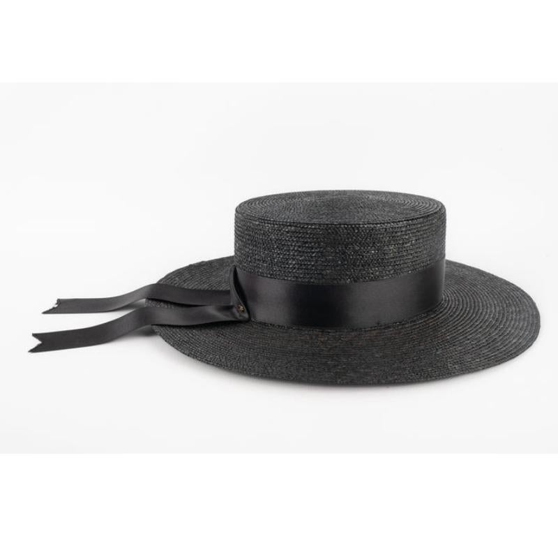 Gucci Black Straw Hat 3