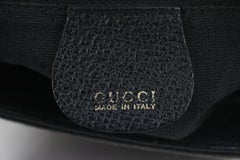 Gucci Black Suede Bamboo Tote bag 1122g9