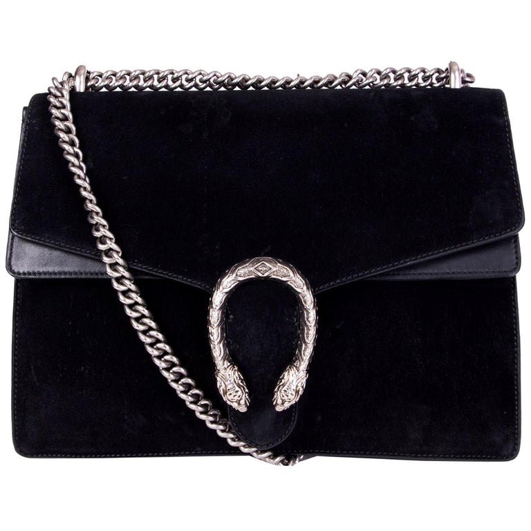 Gucci dionysus medium black suede Clearance