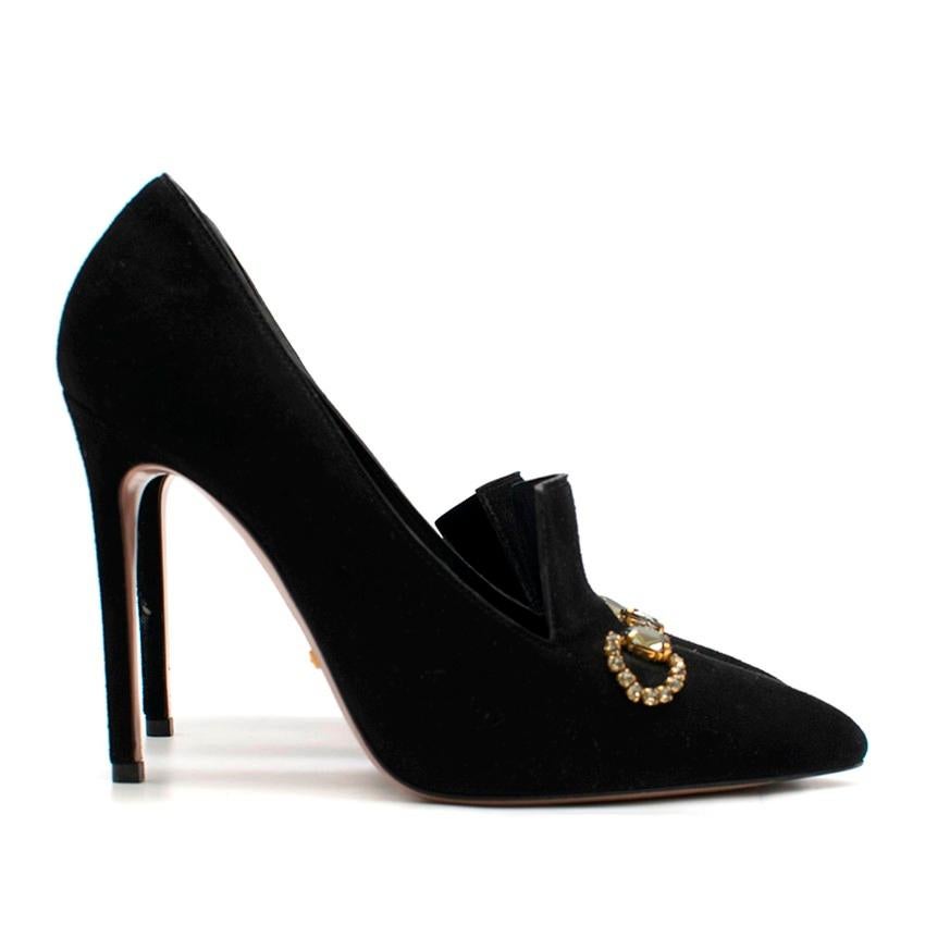 heeled loafers gucci