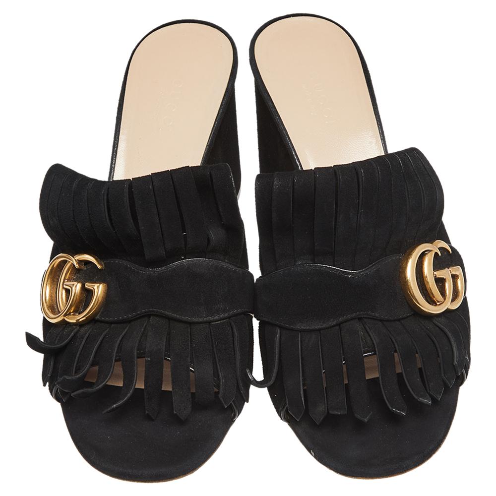 gucci marmont mules