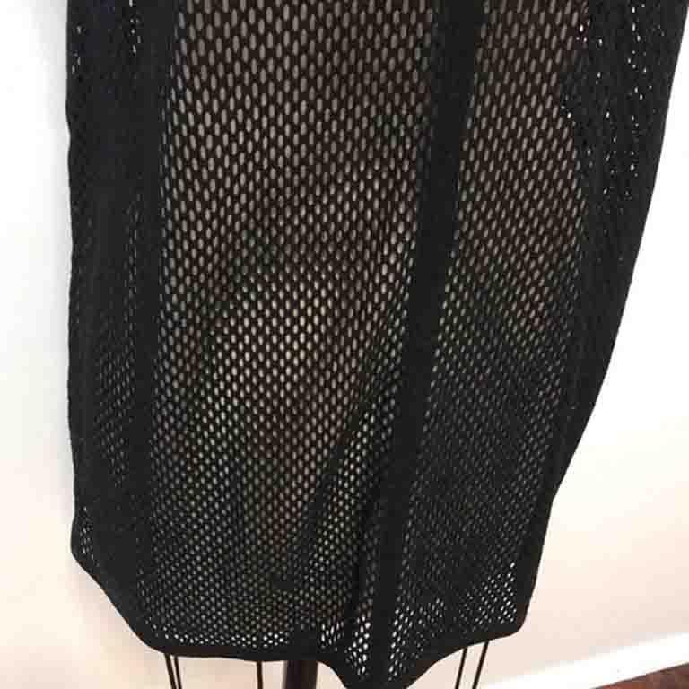 Noir Gucci - Mini robe tunique en daim noir en vente