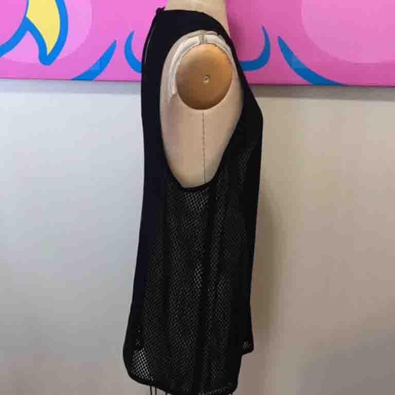 Gucci - Mini robe tunique en daim noir Excellent état - En vente à Los Angeles, CA