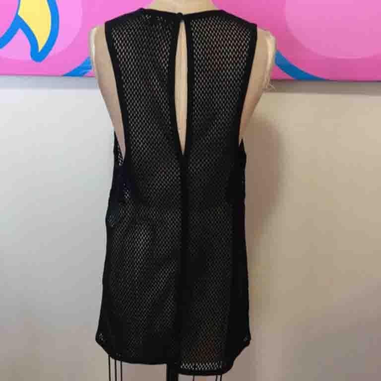 Gucci - Mini robe tunique en daim noir Pour femmes en vente