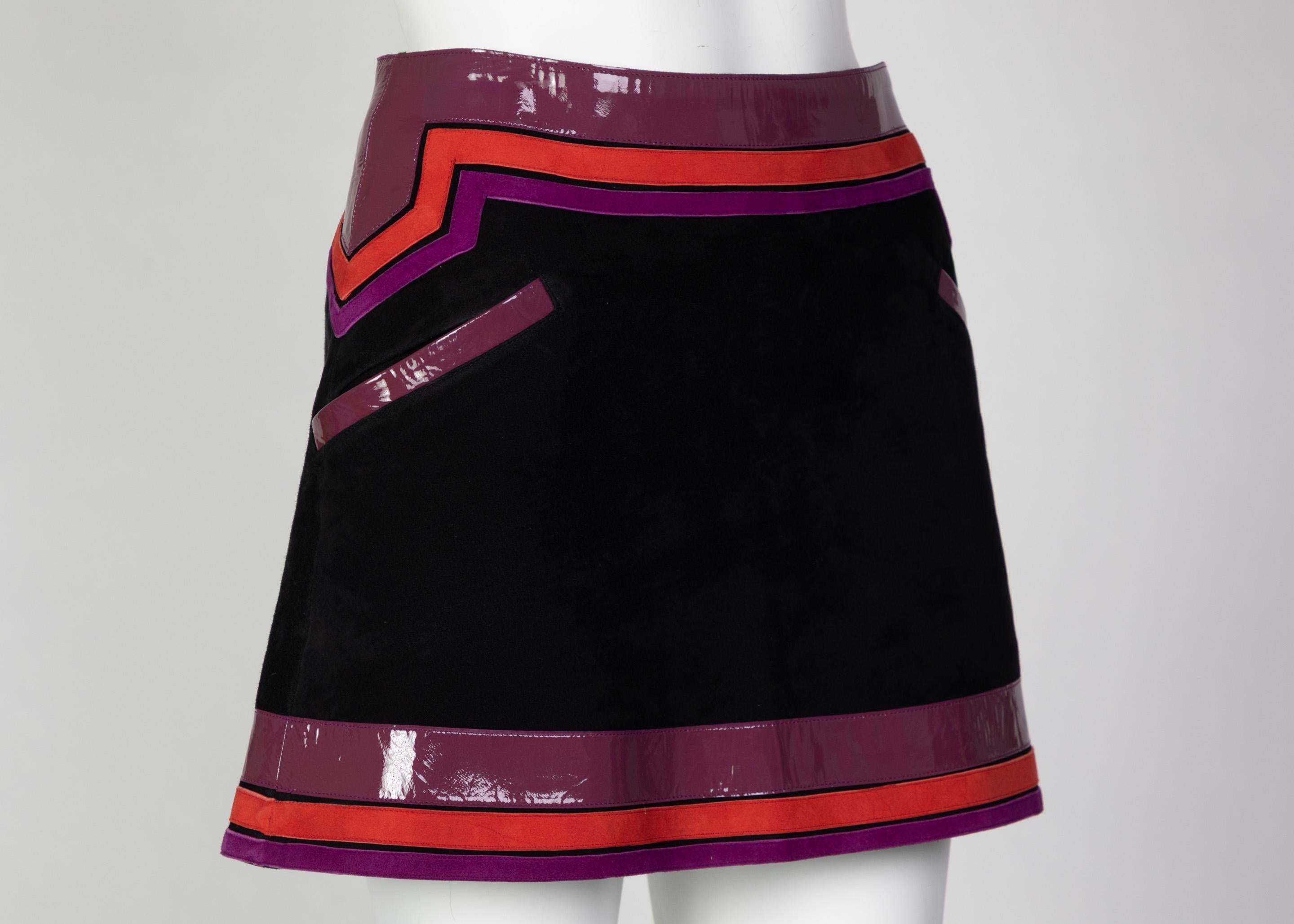 gucci black skirt