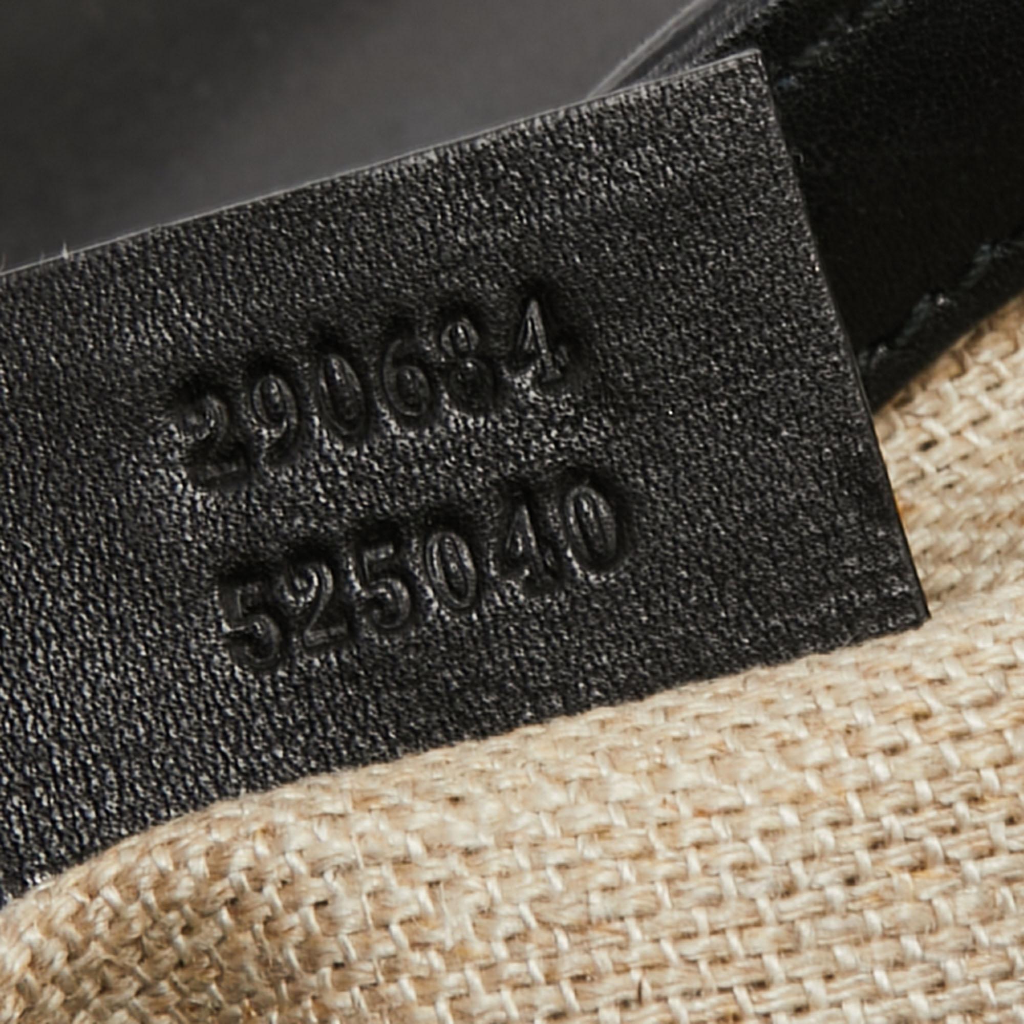 Gucci Black Suede Tigrette Shoulder Bag 6