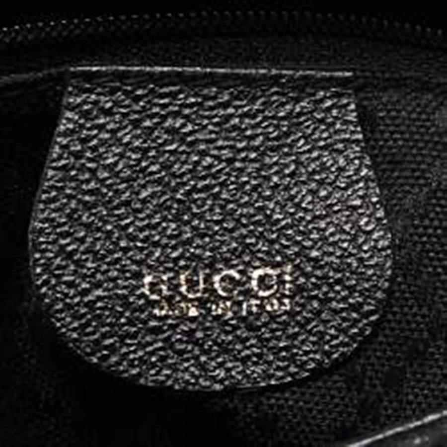Gucci Black Suede Vintage Bamboo Handle Bag 6