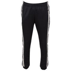 Gucci Black Technical Jersey Guccisima Logo Track Pants M