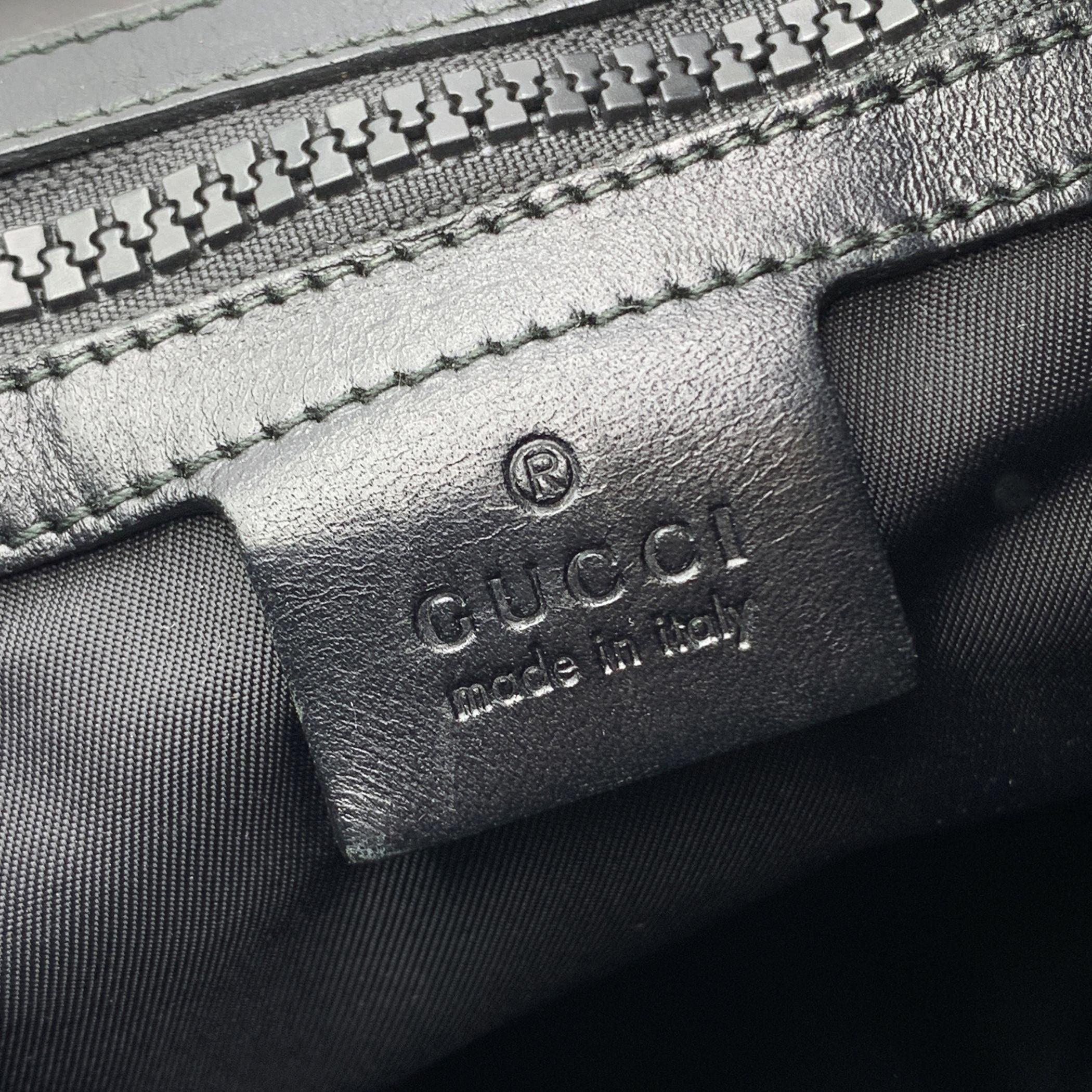  Gucci Black Techno Canvas Web L'Aveugle Par Amour Sac à dos Unisexe 