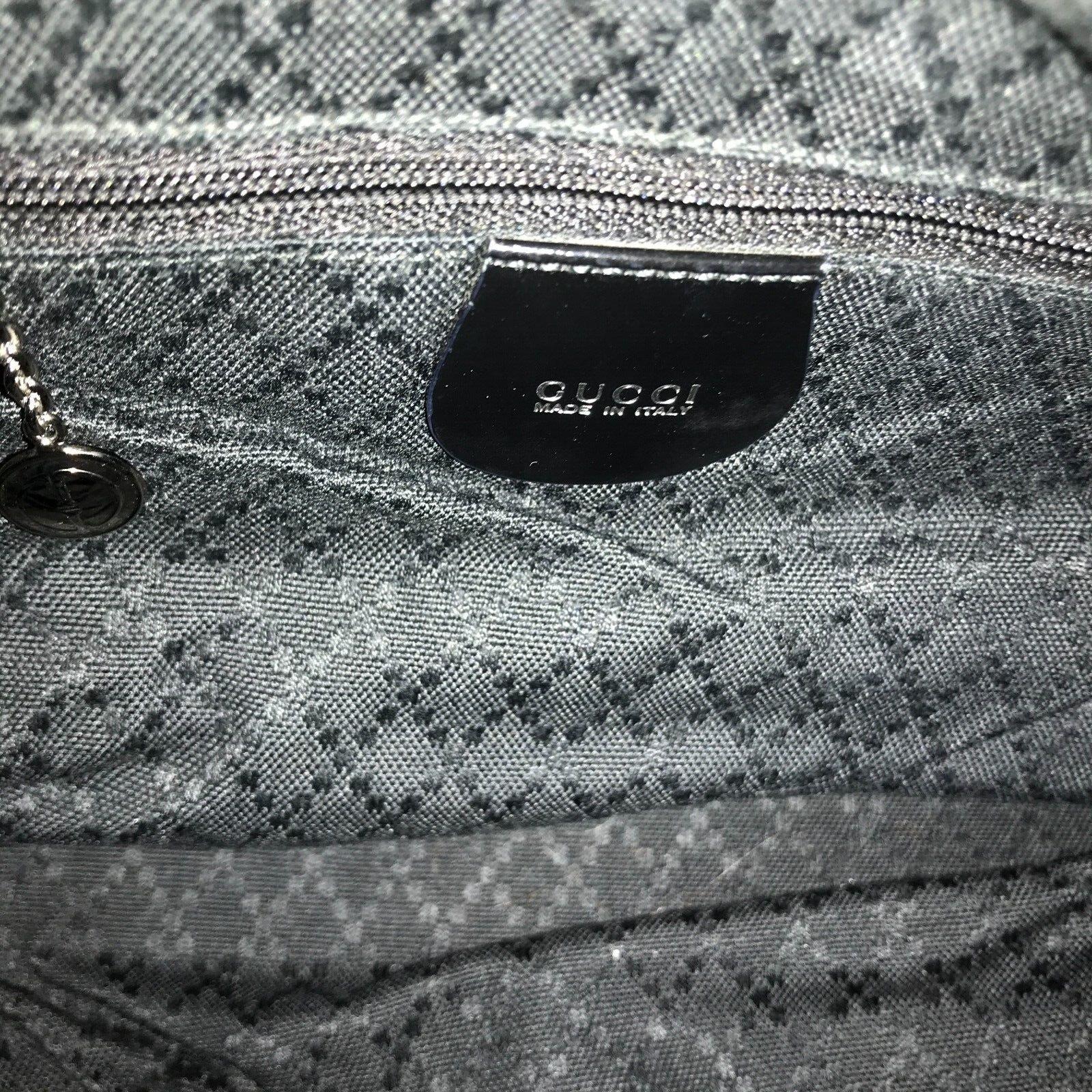 Gucci Black Tom Ford Bamboo Top Handle Bag Mini For Sale 7