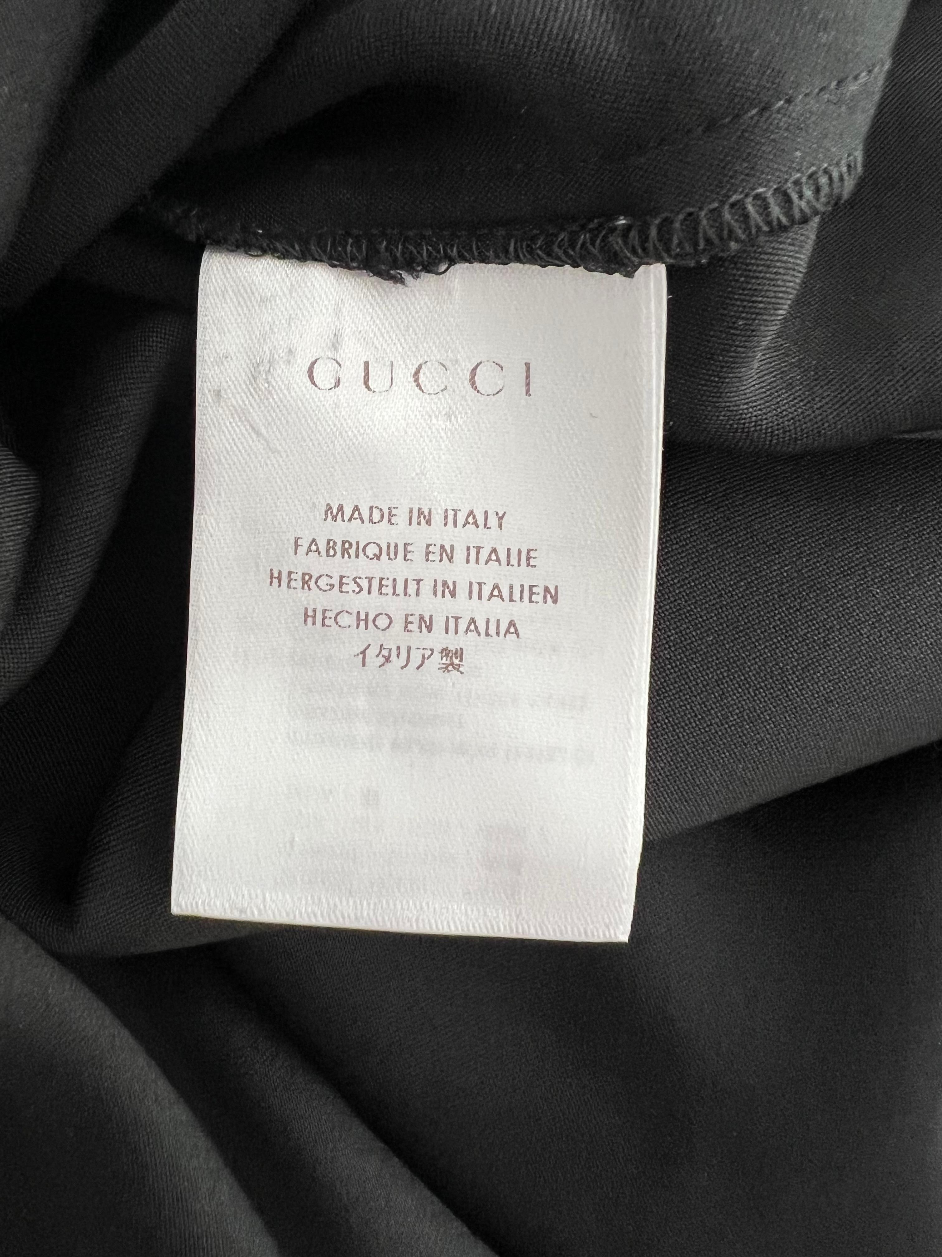 Schwarzes Gucci-Top, Größe 38 Damen im Angebot