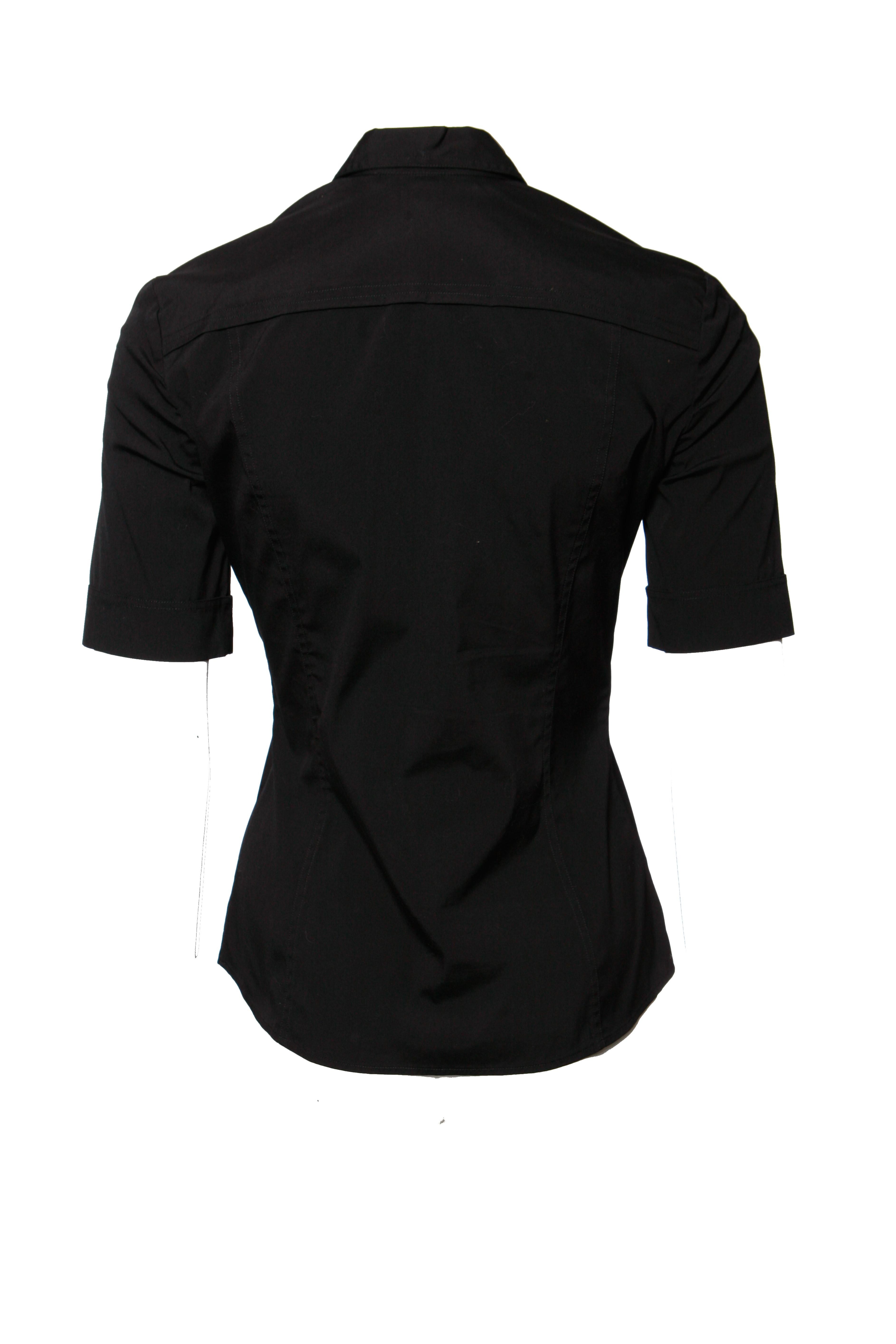 De las mujeres Gucci, Top negro con botones dorados. en venta