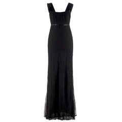 Gucci black-tulle gown - Size US 4