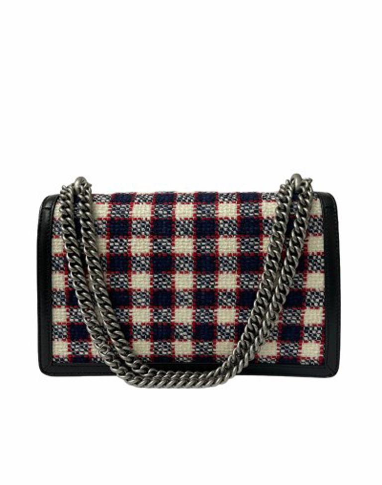 gucci tweed purse