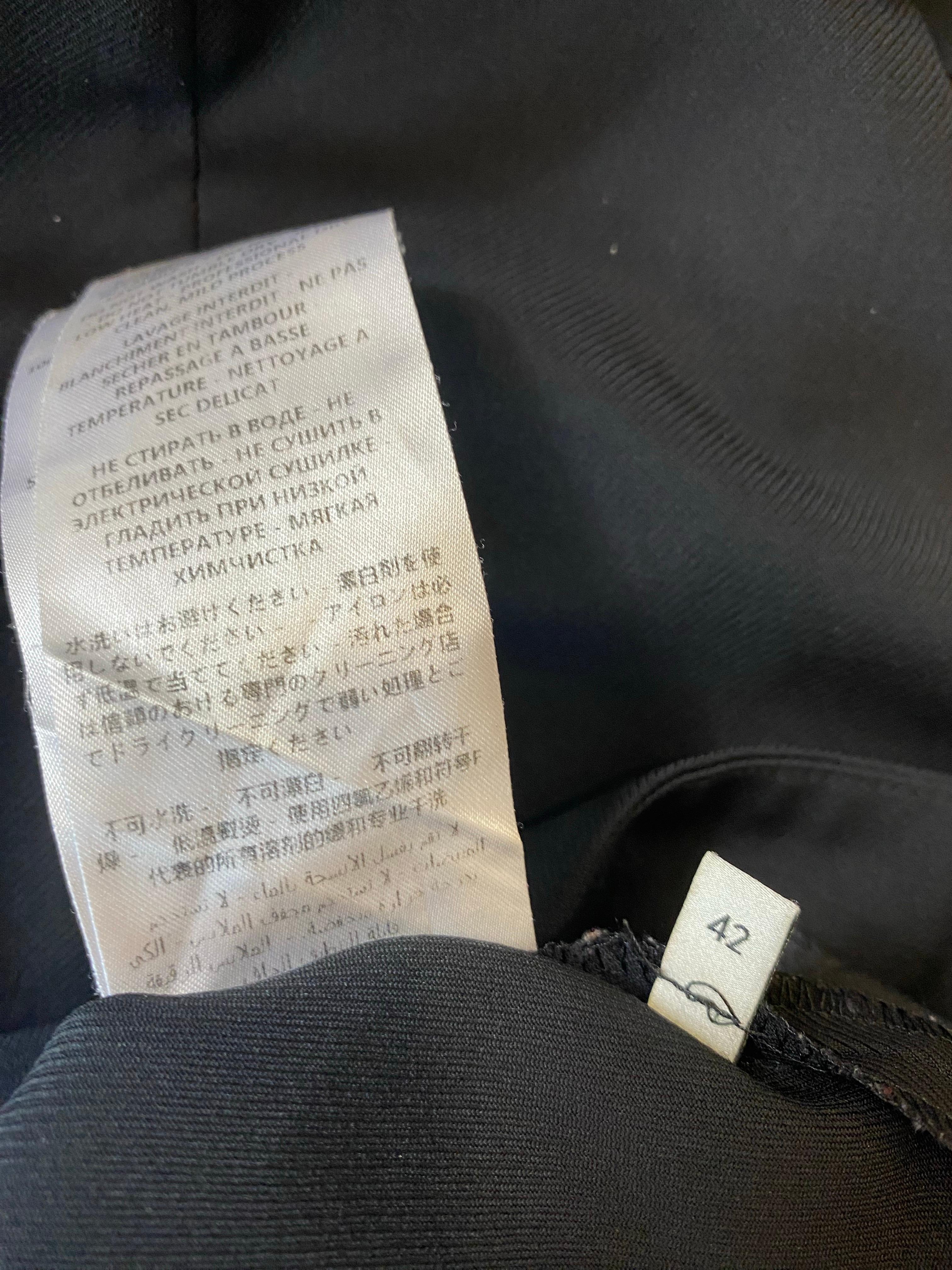 Pantaloni neri dell'uniforme di Gucci. in vendita 3