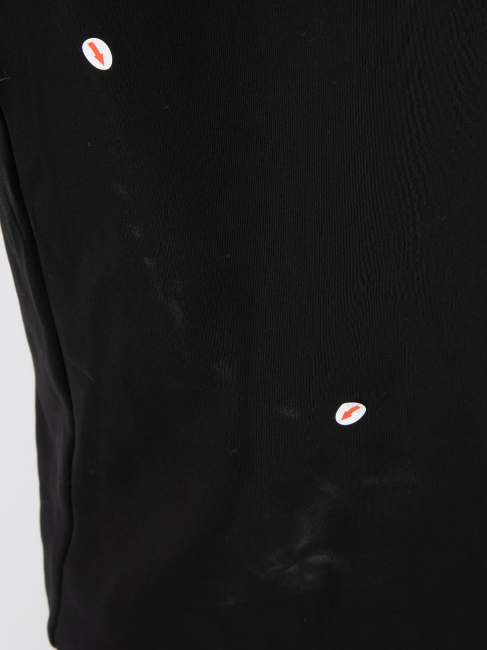 Gucci Vestito midi nero con scollo a V e manica lunga taglia S.I.V.A. in vendita 2