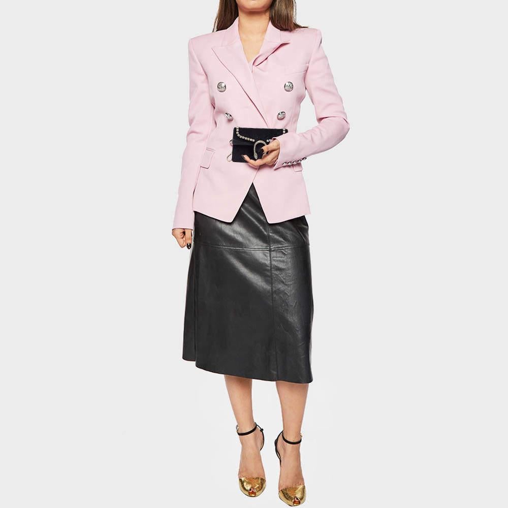 Designer bags are ideal companions for ample occasions Here we have a fashion meets functionality piece crafted with precision. It has been equipped with a well sized interior that can easily fit all your essentials.