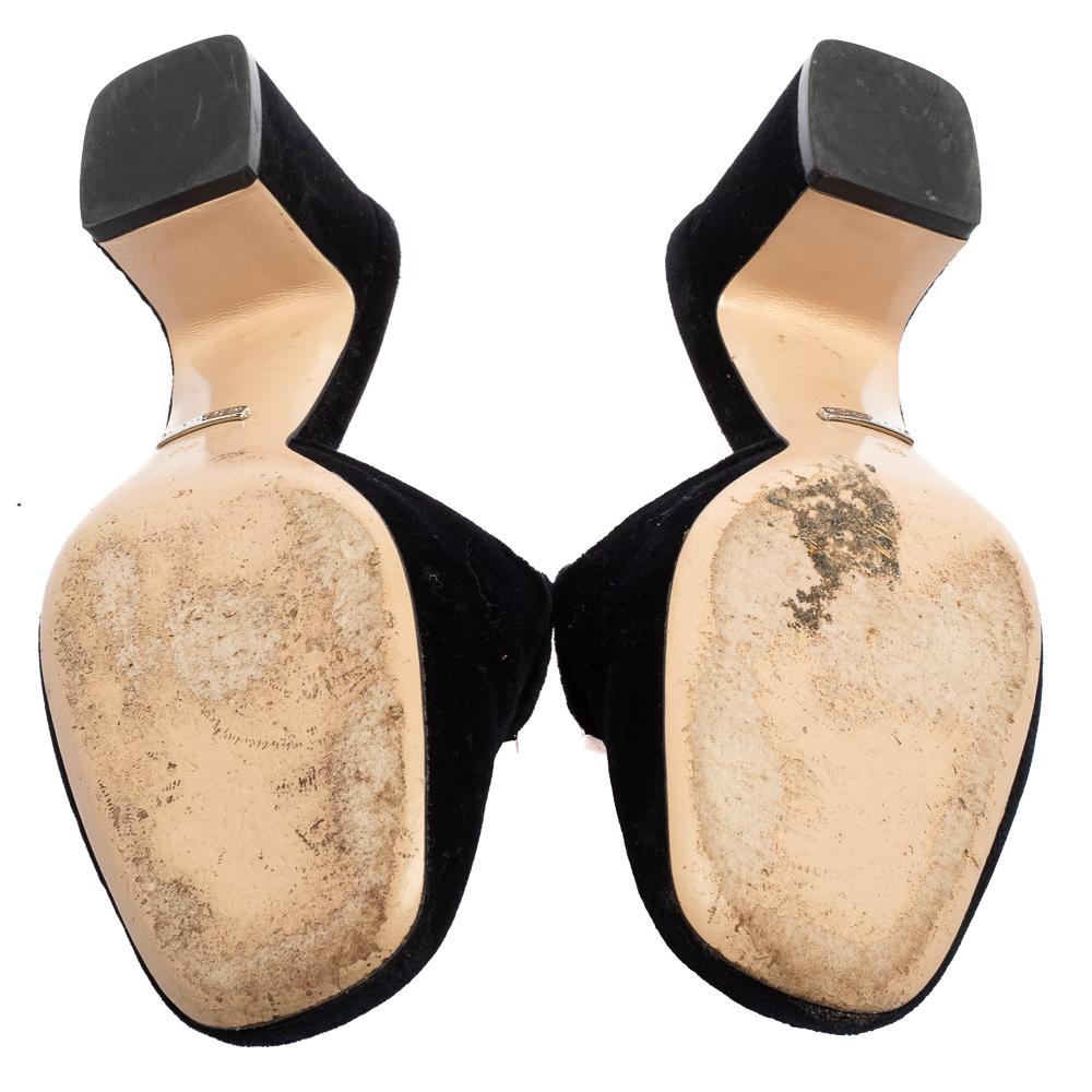 gucci velvet mules