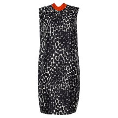 Gucci Schwarz/Weißes Kleid mit Tupfenmuster M