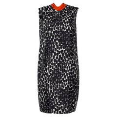 Gucci Black/White Polka Dot Print Dress M